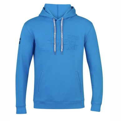 Sweatshirt Babolat Exercise Hood Sweat Blue Aster Herren